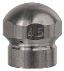 Value Collection - 4,200 psi Fixed, Sewer Pressure Washer Nozzle - 7.5mm Orifice Diam, 1/4" Thread - Caliber Tooling