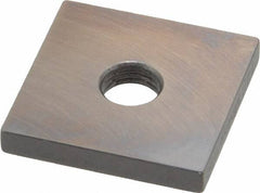 Mitutoyo - 0.14" Square Steel Gage Block - Accuracy Grade 0, Includes Certificate of Inspection - Caliber Tooling