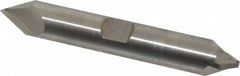 Hertel - 1/2" Diam 2 Flute Double End Cobalt Chamfer Mill - Caliber Tooling