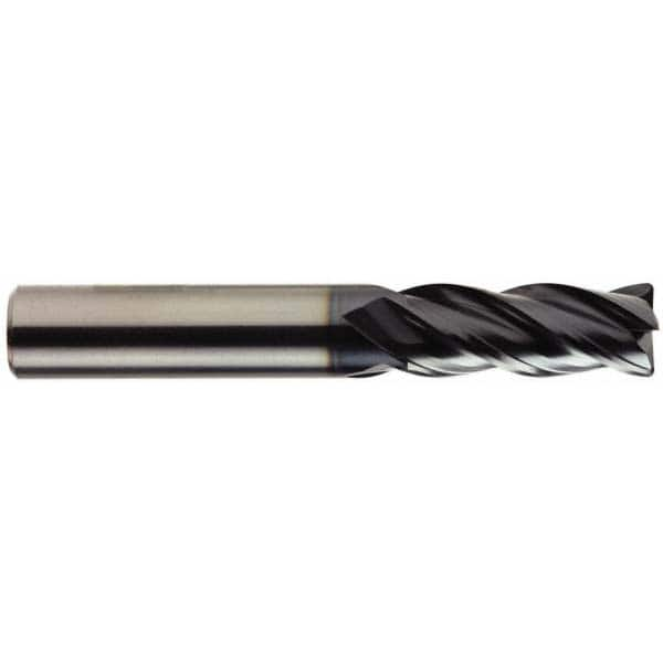 OSG - 1" Diam 4 Flute Solid Carbide 1/8" Corner Radius End Mill - Caliber Tooling