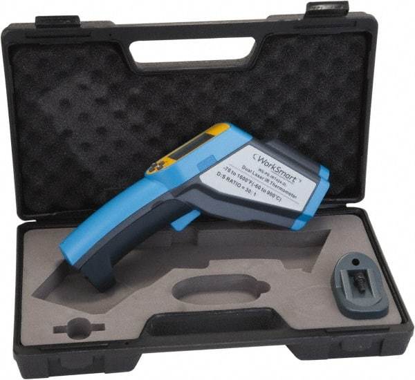 Value Collection - -60 to 871°C (-76 to 1600°F) Infrared Thermometer - 30:1 Distance to Spot Ratio - Caliber Tooling