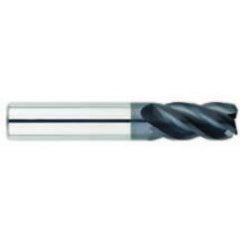 5/16" Dia. - 3/4" LOC - 2-1/2" OAL - .015-.020 Radius 4 FL Carbide S/E HP End Mill-AlTiN - Caliber Tooling