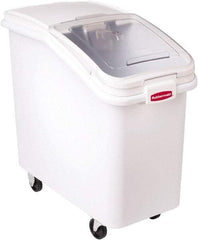 Rubbermaid - Rectangular, White Polypropylene Food Bin - 28" High x 15-1/2" Wide x 29-1/2" Long - Caliber Tooling