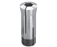 1/8"  5C Hex Collet with Internal & External Threads - Part # 5C-HI08-BV - Caliber Tooling