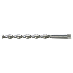 5/8 RHS / RHC HSS 135 Degree Notched Point Deep Hole Parabolic Taper Length Drill - Bright - Exact Industrial Supply