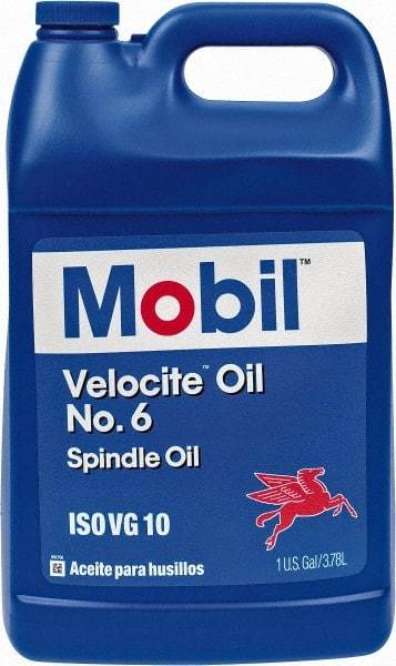 Mobil - 1 Gal Container Mineral Spindle Oil - ISO 10, 10 cSt at 40°C & 2.62 cSt at 100°C - Caliber Tooling