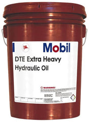 Mobil - 5 Gal Pail Mineral Circulating Oil - SAE 40, ISO 150, 146 cSt at 40°C & 14.4 cSt at 100°F - Caliber Tooling