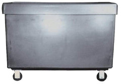 Bayhead Products - 800 Lb Load Capacity, Polyethylene Rolling Covered Container - 21" Wide x 41" Long x 21-1/2" High - Caliber Tooling