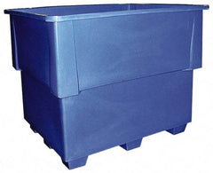 Bayhead Products - 40" Long x 39" Wide x 20" High Polyethylene Pallet Bulk Container Stackable - 500 Lb. Load Capacity - Caliber Tooling