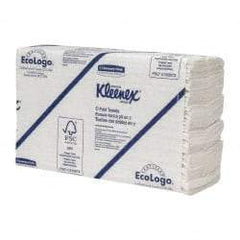 Kleenex - 1 Ply White C-Fold Paper Towels - 10-1/8" Wide - Caliber Tooling