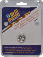 Drill Doctor - 100 Grit, Tool & Cutter Grinding Wheel - Coarse Grade, Diamond - Caliber Tooling