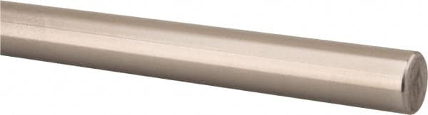 Thomson Industries - 3/8" Diam, 7" Long, Steel Standard Round Linear Shafting - 60-65C Hardness - Caliber Tooling