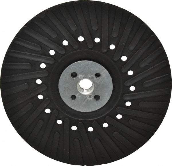 Value Collection - 7" Diam Locking Nut Disc Backing Pad - Hard Density, 10,000 RPM - Caliber Tooling