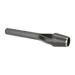 Value Collection - 9/16" Arch Punch - 4-7/8" OAL, Steel - Caliber Tooling