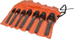 Value Collection - 7 Piece, 1/4 to 1", Arch Punch Set - Comes in Vinyl Roll - Caliber Tooling