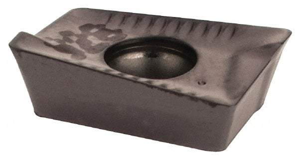 Iscar - APKT1003 76 Grade IC928 Carbide Milling Insert - TiAlN Finish, 0.137" Thick, 0.02" Corner Radius - Caliber Tooling