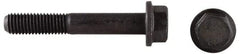 Value Collection - 3/4-10 UNC, 2-3/4" Length Under Head, Hex Drive Flange Bolt - 1-3/4" Thread Length, Grade 8 Alloy Steel, Smooth Flange, Phosphate & Oil Finish - Caliber Tooling