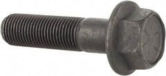 Value Collection - 1/2-20 UNF, 2" Length Under Head, Hex Drive Flange Bolt - 1-1/4" Thread Length, Grade 8 Alloy Steel, Smooth Flange, Phosphate & Oil Finish - Caliber Tooling