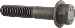 Value Collection - 1/2-13 UNC, 2-1/2" Length Under Head, Hex Drive Flange Bolt - 1-1/4" Thread Length, Grade 8 Alloy Steel, Smooth Flange, Phosphate & Oil Finish - Caliber Tooling