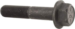 Value Collection - 1/2-20 UNF, 2-1/2" Length Under Head, Hex Drive Flange Bolt - 1-1/4" Thread Length, Grade 8 Alloy Steel, Smooth Flange, Phosphate & Oil Finish - Caliber Tooling