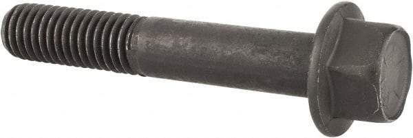 Value Collection - 1/2-13 UNC, 3" Length Under Head, Hex Drive Flange Bolt - 1-1/4" Thread Length, Grade 8 Alloy Steel, Smooth Flange, Phosphate & Oil Finish - Caliber Tooling