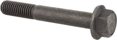 Value Collection - 1/2-13 UNC, 3-1/2" Length Under Head, Hex Drive Flange Bolt - 1-1/4" Thread Length, Grade 8 Alloy Steel, Smooth Flange, Phosphate & Oil Finish - Caliber Tooling