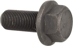 Value Collection - 5/8-18 UNF, 1-1/2" Length Under Head, Hex Drive Flange Bolt - 1-1/2" Thread Length, Grade 8 Alloy Steel, Smooth Flange, Phosphate & Oil Finish - Caliber Tooling