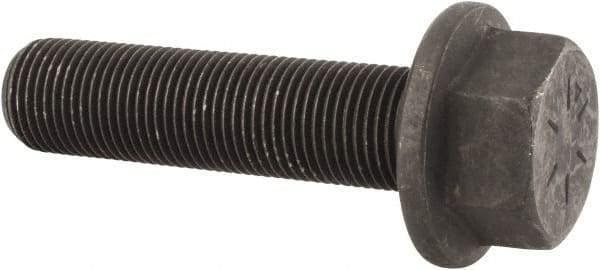 Value Collection - 5/8-18 UNF, 2-1/2" Length Under Head, Hex Drive Flange Bolt - 1-1/2" Thread Length, Grade 8 Alloy Steel, Smooth Flange, Phosphate & Oil Finish - Caliber Tooling