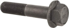 Value Collection - 5/8-18 UNF, 3" Length Under Head, Hex Drive Flange Bolt - 1-1/2" Thread Length, Grade 8 Alloy Steel, Smooth Flange, Phosphate & Oil Finish - Caliber Tooling