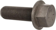 Value Collection - 3/4-16 UNF, 2-1/4" Length Under Head, Hex Drive Flange Bolt - 1-3/4" Thread Length, Grade 8 Alloy Steel, Smooth Flange, Phosphate & Oil Finish - Caliber Tooling