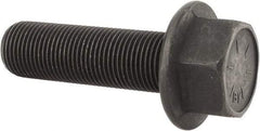 Value Collection - 3/4-16 UNF, 2-1/2" Length Under Head, Hex Drive Flange Bolt - 1-3/4" Thread Length, Grade 8 Alloy Steel, Smooth Flange, Phosphate & Oil Finish - Caliber Tooling