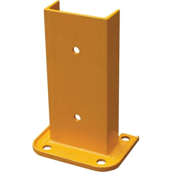 Vestil - 3-11/16" Long x 12-1/4" High, Rack Guard - Structural with Rubber Bumper - Caliber Tooling