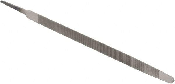 Value Collection - 8" Long, Taper American-Pattern File - Single Cut, Tang - Caliber Tooling