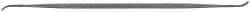 Grobet - 6" Riffler Precision Swiss Pattern File - Die Sinker's Handle - Caliber Tooling