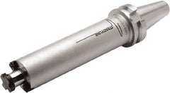 Seco - BT50 Taper Shank 32mm Pilot Diam Shell Mill Holder - 12.99" Flange to Nose End Projection, 3.07" Nose Diam, Through-Spindle & DIN Flange Coolant - Exact Industrial Supply