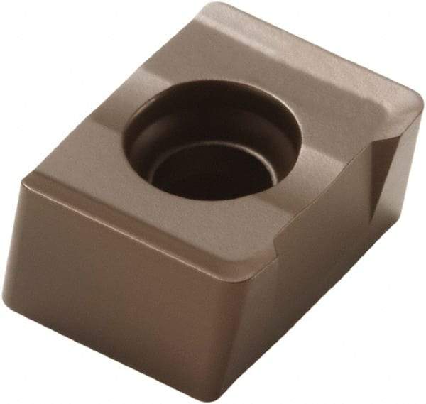 Seco - LNKT080504 M06 Grade MP2500 Carbide Milling Insert - TiCN/Al2O3 Finish, 0.197" Thick, 0.016" Corner Radius - Caliber Tooling