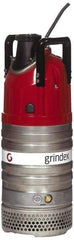 Grindex - 2-2/5 hp, 230 Amp Rating, 230 Volts, Nonautomatic Operation, Dewatering Pump - 1 Phase, Aluminum Housing - Caliber Tooling