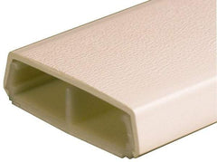 Wiremold - 1.53m Long x 11/16 Inch Deep x 2-1/4 Inch Wide, Plastic Raceway - Snap On, 2 Channel, Ivory - Caliber Tooling