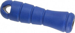 Grobet - 3-3/4" Long File Handle - For Use with 4, 5 & 6" Files, with Thread Insert - Caliber Tooling