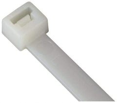 Thomas & Betts - 18" Long Natural (Color) Nylon Standard Cable Tie - 120 Lb Tensile Strength, 1.91mm Thick - Caliber Tooling