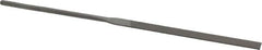 Grobet - 5-1/2" Needle Precision Swiss Pattern Equalling File - Round Handle - Caliber Tooling