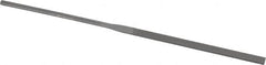 Grobet - 6-1/4" Needle Precision Swiss Pattern Equalling File - Round Handle - Caliber Tooling