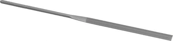 Grobet - 5-1/2" Needle Precision Swiss Pattern Slitting File - Round Handle - Caliber Tooling