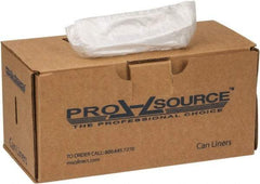 PRO-SOURCE - 0.31 mil Thick, Household/Office Trash Bags - 24" Wide x 33" High, Clear - Caliber Tooling