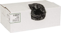 PRO-SOURCE - 1.2 mil Thick, Household/Office Trash Bags - Hexene Resins, Drawstring, 33-1/2" Wide x 38" High, Black - Caliber Tooling