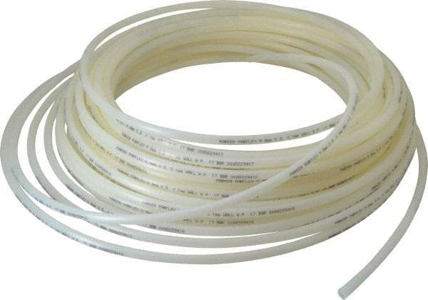 Parker - 8mm OD, 100' Long, Nylon Tube - Natural, 247 Max psi, -65 to 200°F - Caliber Tooling