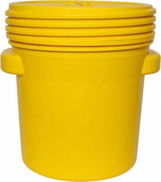 Eagle - 20 Gallon Closure Capacity, Screw On Closure, Yellow Lab Pack - 5 Gallon Container, Polyethylene, 125 Lb. Capacity, UN 1H2/X57/S Listing - Caliber Tooling