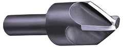 Hertel - 3" Head Diam, 3/4" Shank Diam, 4 Flute 100° High Speed Steel Countersink - Caliber Tooling