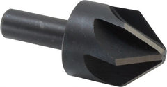 Keo - 1-1/4" Head Diam, 1/2" Shank Diam, 6 Flute 82° High Speed Steel Countersink - Caliber Tooling