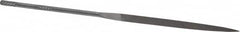 Nicholson - 5-1/2" Needle Precision Swiss Pattern Barrette File - Round Handle - Caliber Tooling